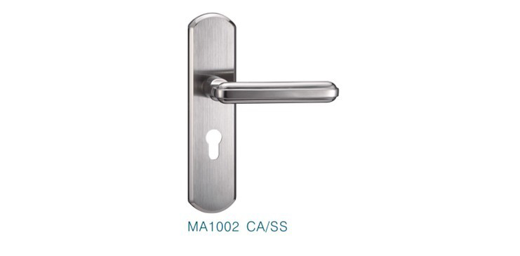 304不锈钢材料不锈钢执手锁304不锈钢面板锁