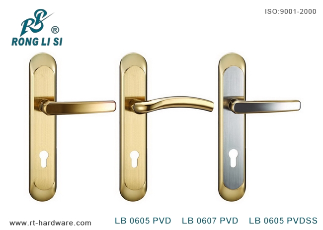 304不锈钢面板锁|304不锈钢执手锁LB0605PVD/LB0607PVD/LB0605PVDSS