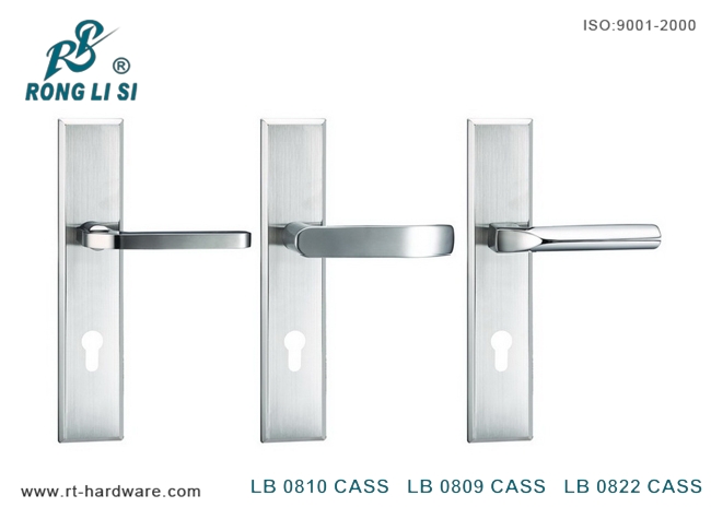 304不锈钢面板锁|不锈钢执手锁LB0810CASS/LB0809CASS/LB0822CASS